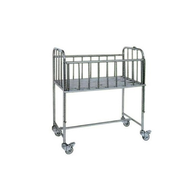 Hospital Stainless Steel Baby Cot TX -CB005