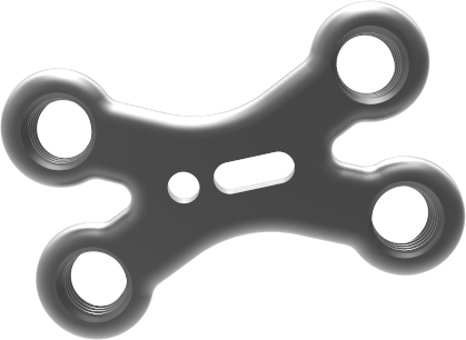 X-Shaped Locking Plate